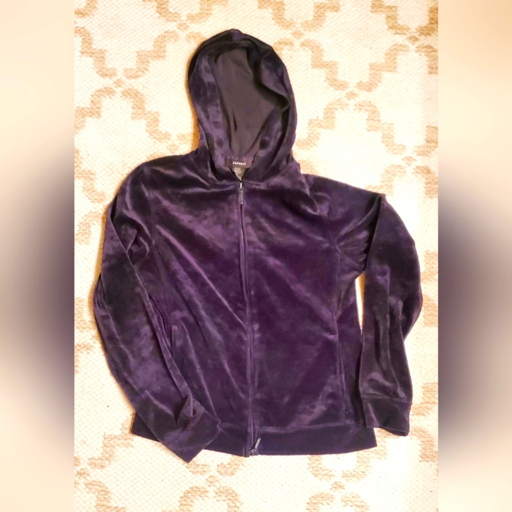 Velour Zip-up Express